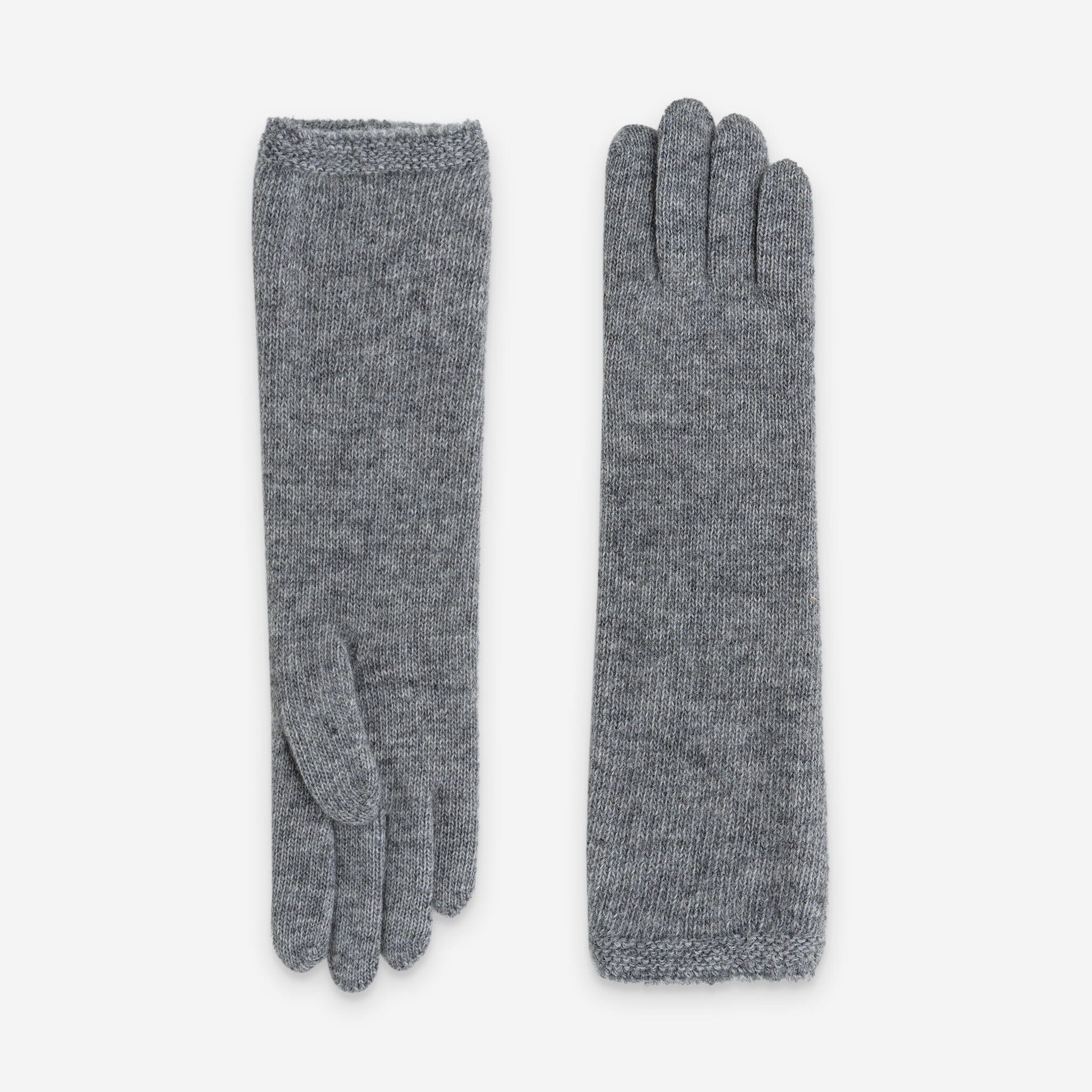 Gants femme 50% laine 30% polyamide 20% angora-31189NF Gants laine femme Glove Story Gris TU