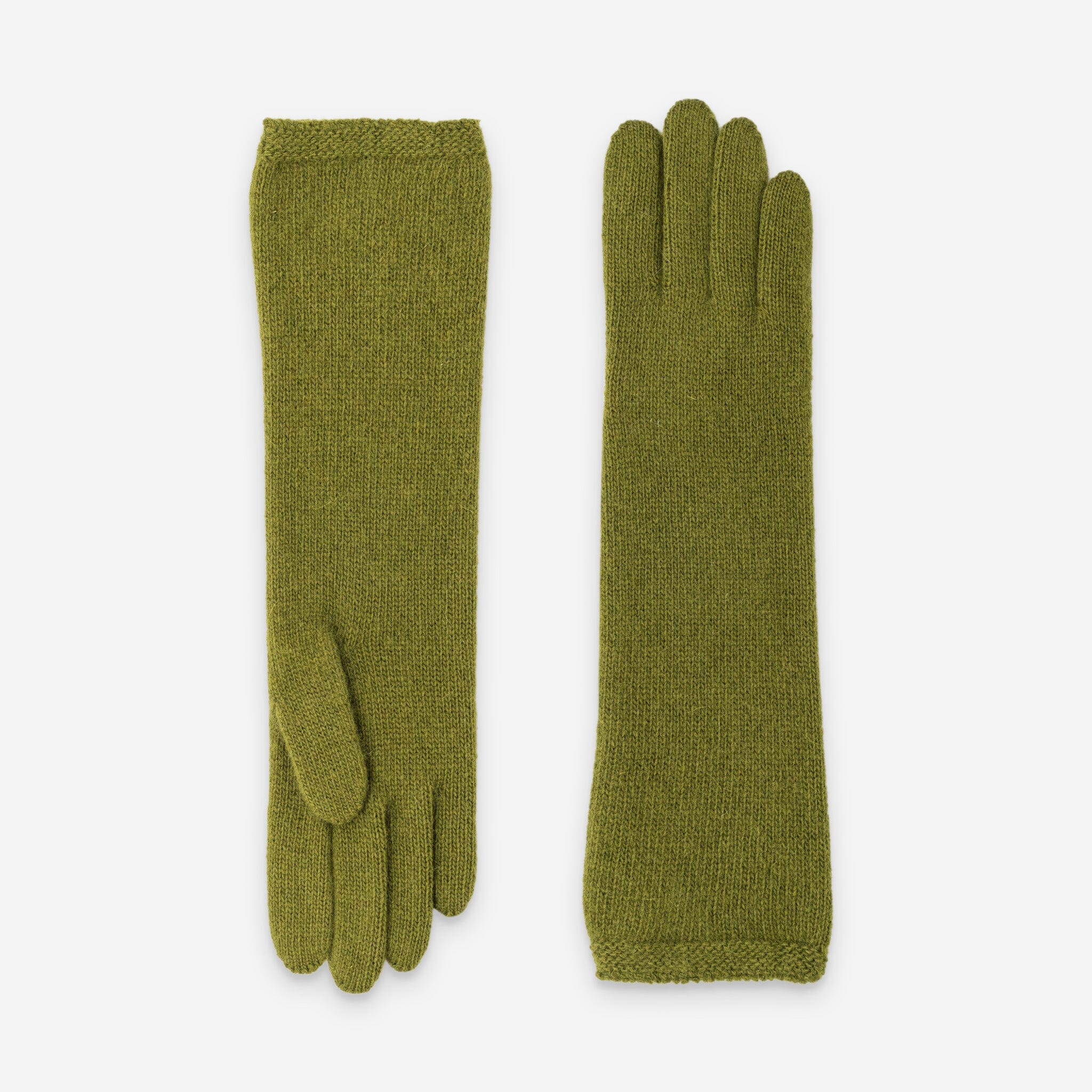 Gants femme 50% laine 30% polyamide 20% angora-31189NF Gants laine femme Glove Story Loden TU