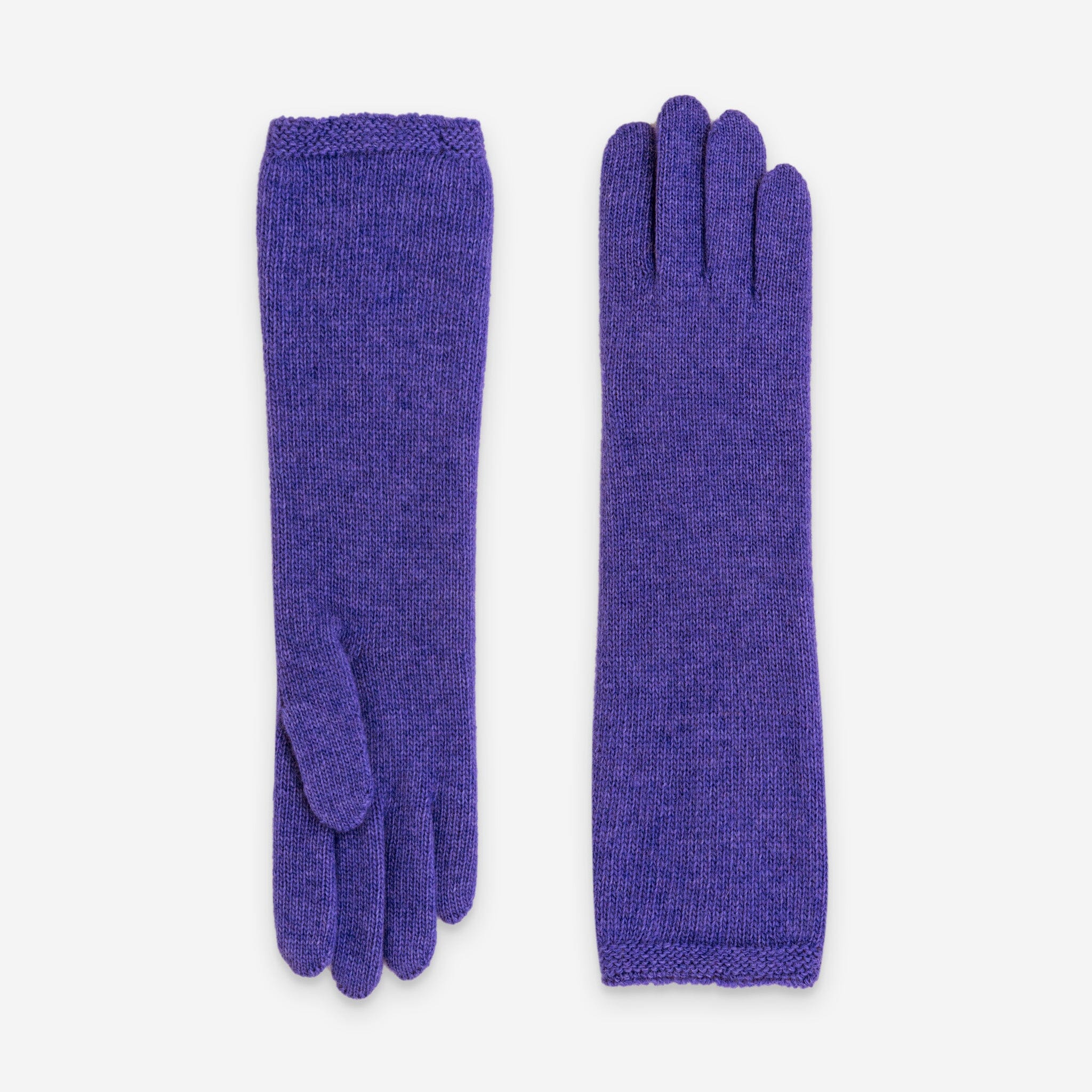 Gants femme 50% laine 30% polyamide 20% angora-31189NF Gants laine femme Glove Story Violet TU