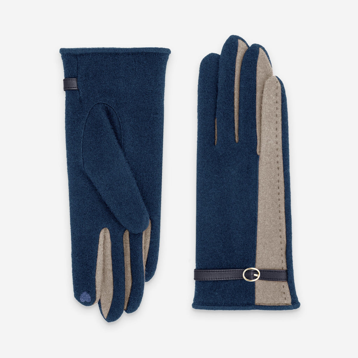 Gants femme 80% laine 20% nylon- Tactile- 31194NF Gants laine femme Glove Story Deep Blue TU