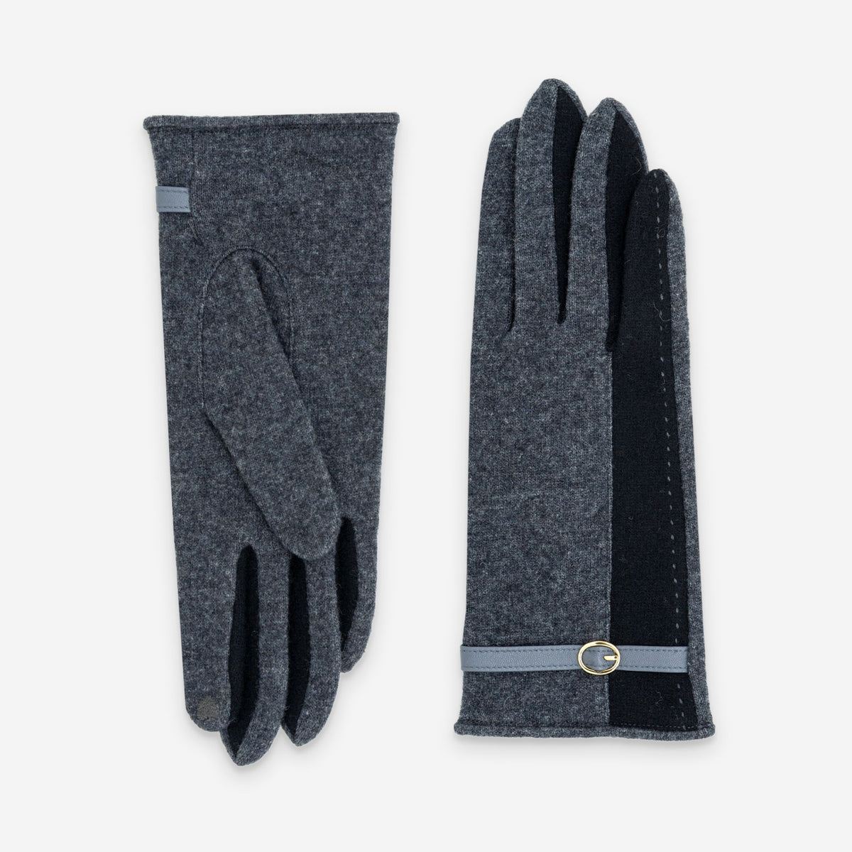 Gants femme 80% laine 20% nylon- Tactile- 31194NF Gants laine femme Glove Story Gris TU