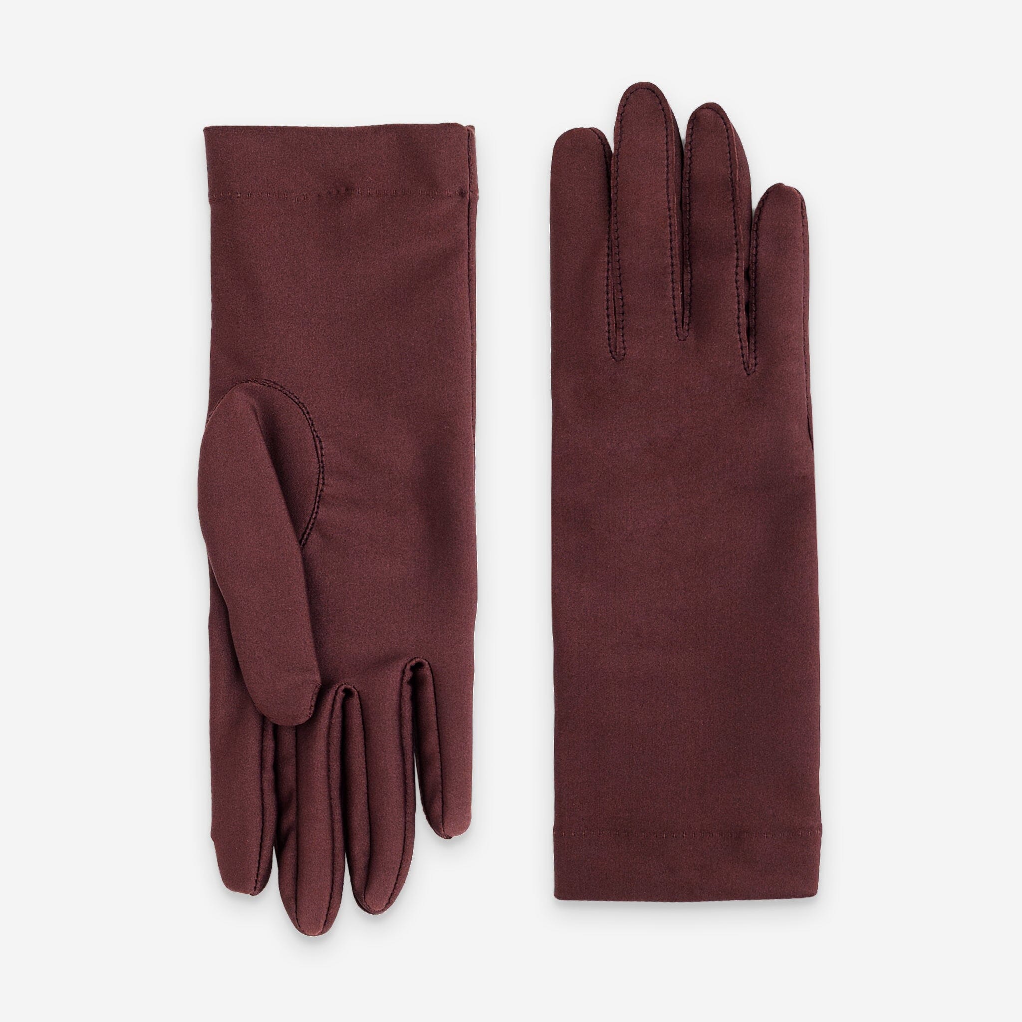 Gants flexicuir-spandex-non doublé-19000NF Gants taille unique femme Glove Story Bordeaux TU