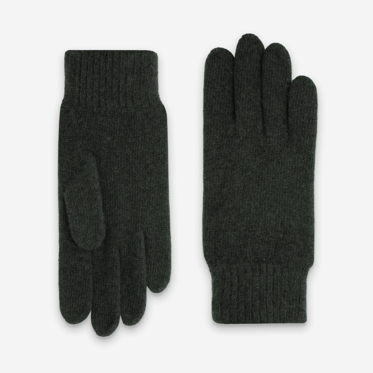 Gants homme 90% laine merino 10% cachemire-33003NF Gants laine homme Glove Story Loden TU