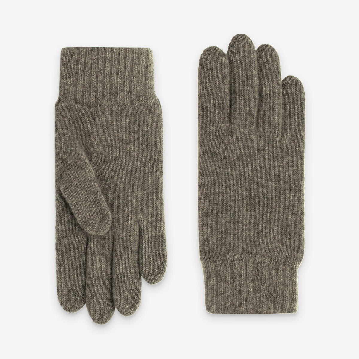 Gants homme 90% laine merino 10% cachemire-33003NF Gants laine homme Glove Story Taupe TU