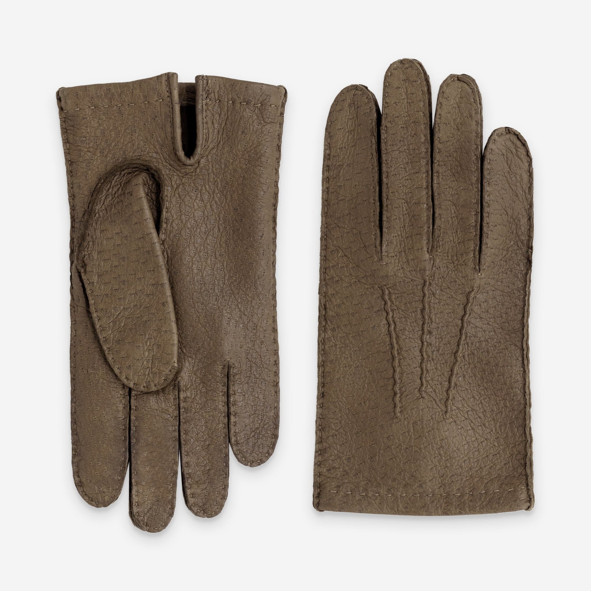 Gants Homme Pecari non double-22045NF Gants cuir homme prestige Glove Story Faisan 7.5