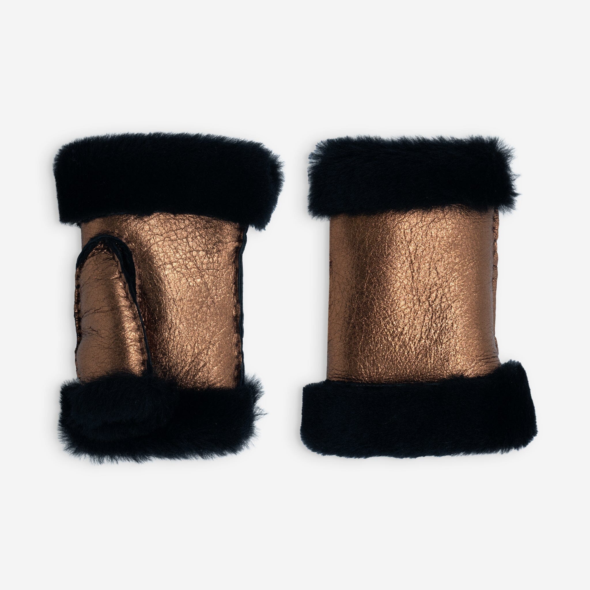 Mitaine cuir-100% mouton-21470SH Gants cuir femme prestige Glove Story Copper 6.5