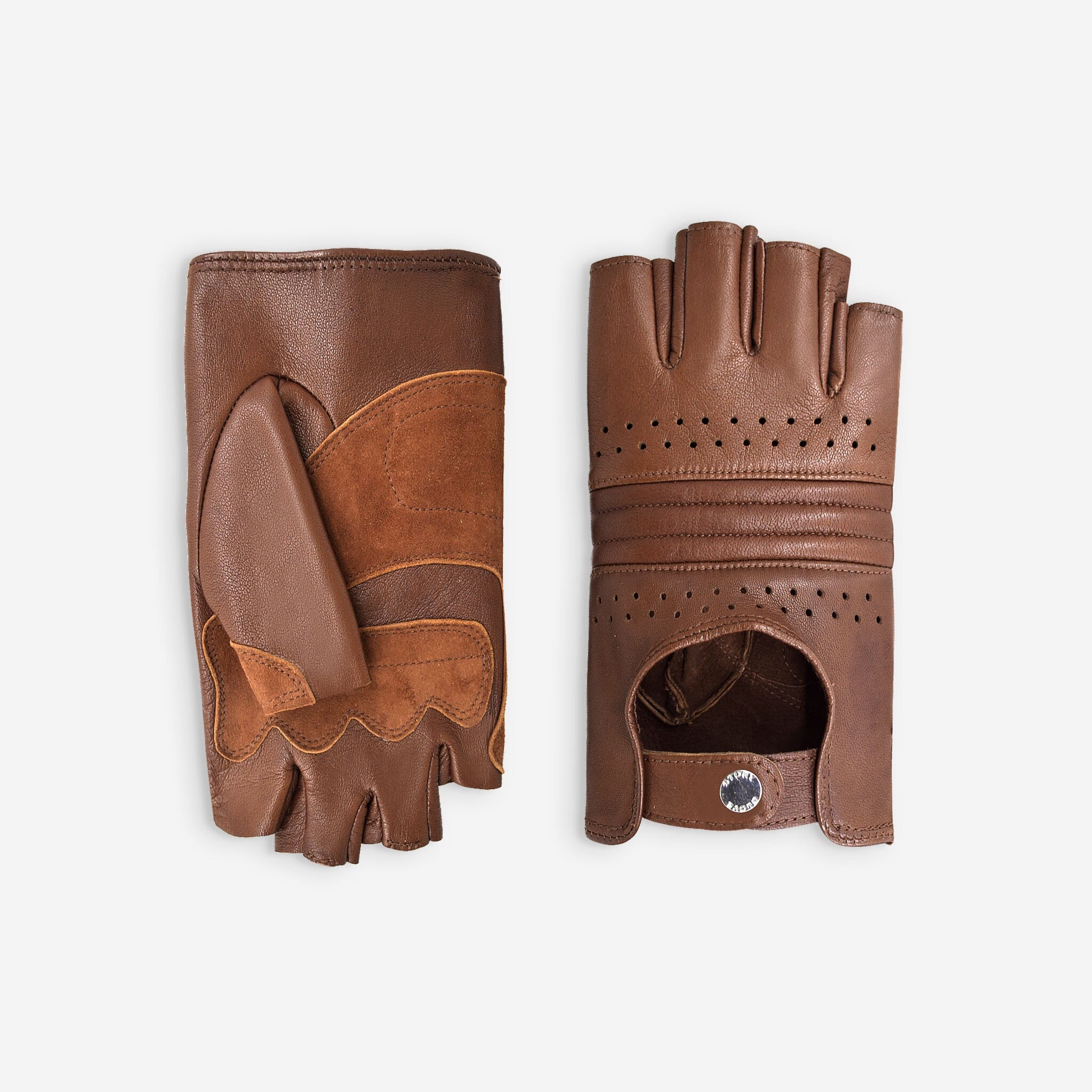 Mitaines cuir vélo/e-trottinette femme-60017L Glove Story CORK S