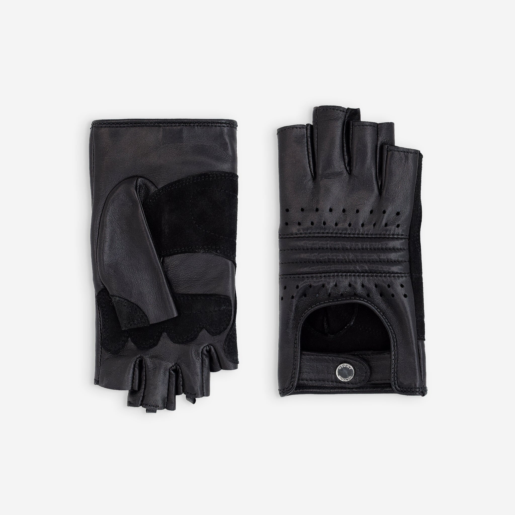 Mitaines cuir vélo/e-trottinette femme-60017L Glove Story NOIR S