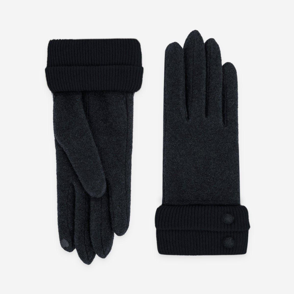 Gants femme  80% laine 20% nylon- Tactile- 31195NF