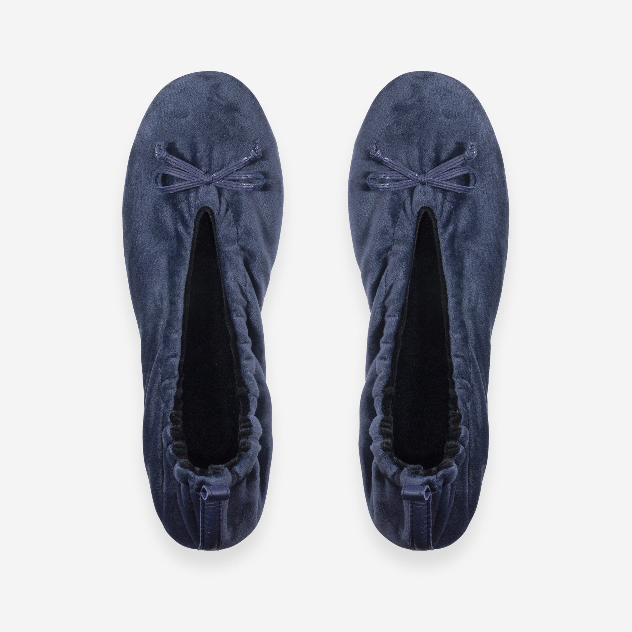 Ballerines d'intérieur en velours-CF0141 Ballerines d'interieur femme Glove Story Deep Blue S (35/36) 