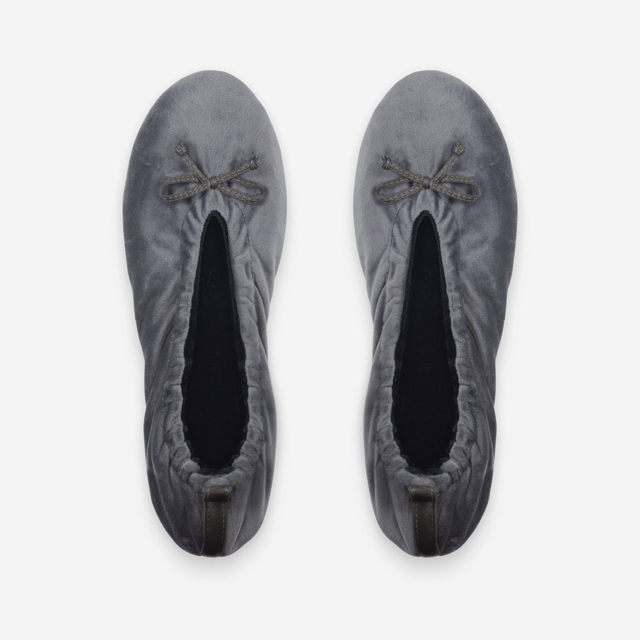 Ballerines d'intérieur en velours-CF0141 Ballerines d'interieur femme Glove Story Gris S (35/36) 
