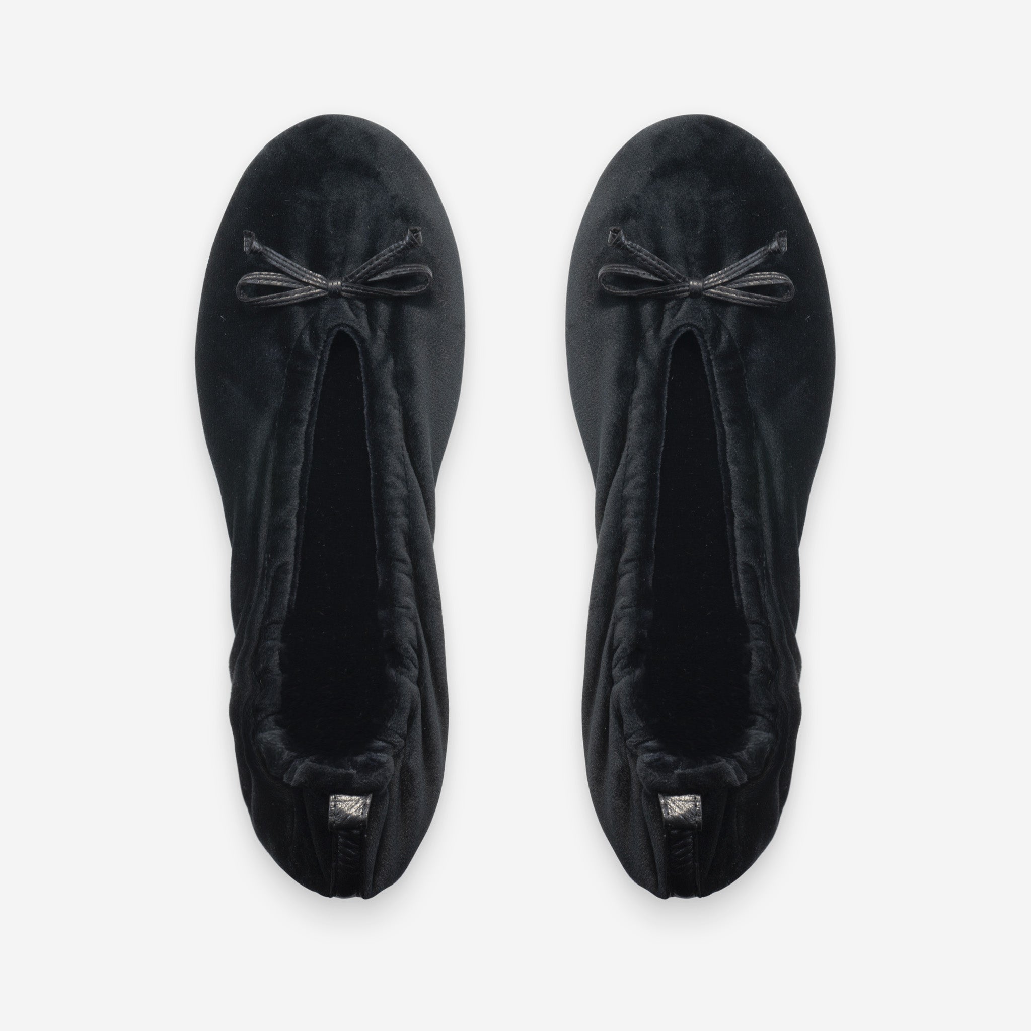 Ballerines d'intérieur en velours-CF0141 Ballerines d'interieur femme Glove Story Noir S (35/36) 