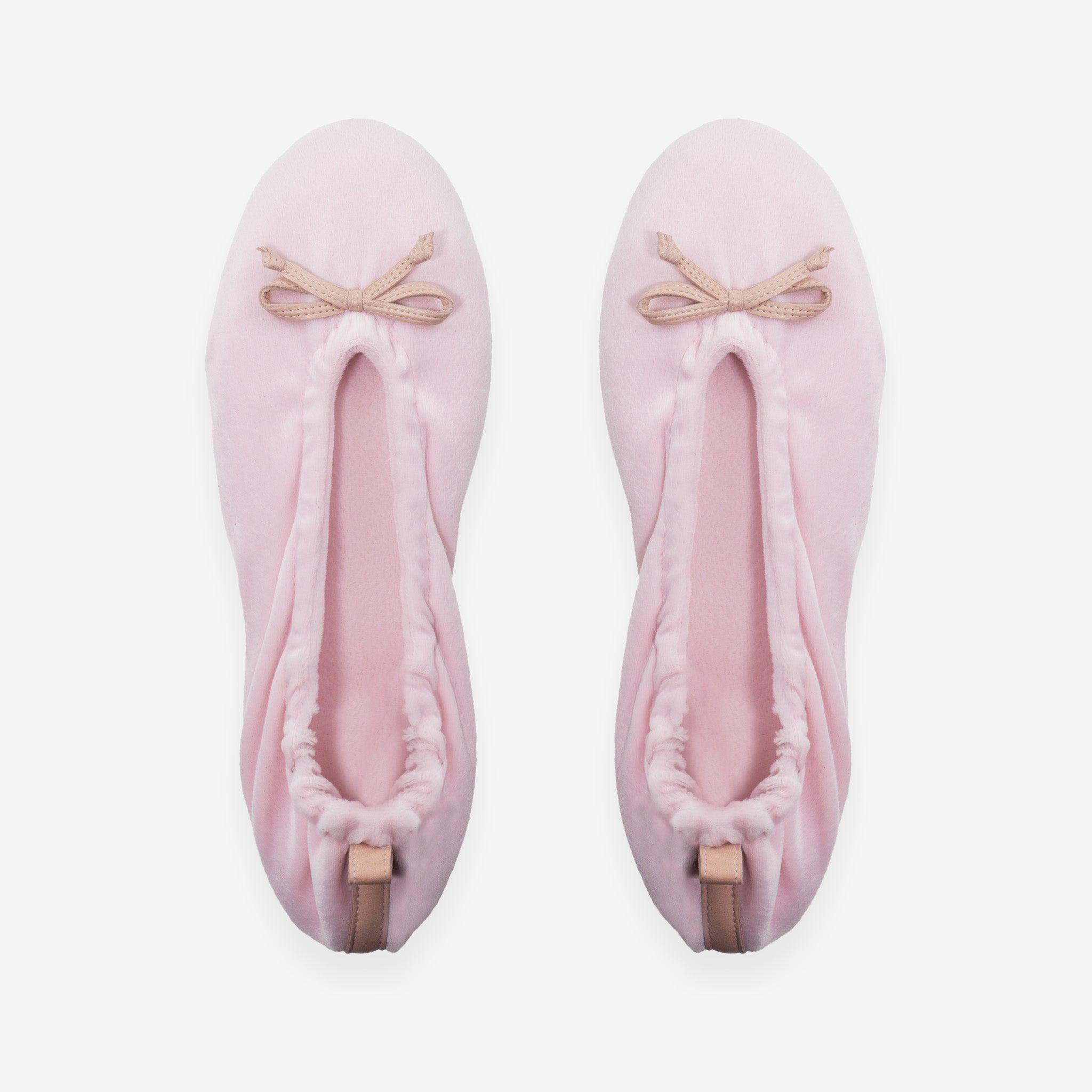 Ballerines d'intérieur en velours-CF0141 Ballerines d'interieur femme Glove Story Rose S (35/36) 