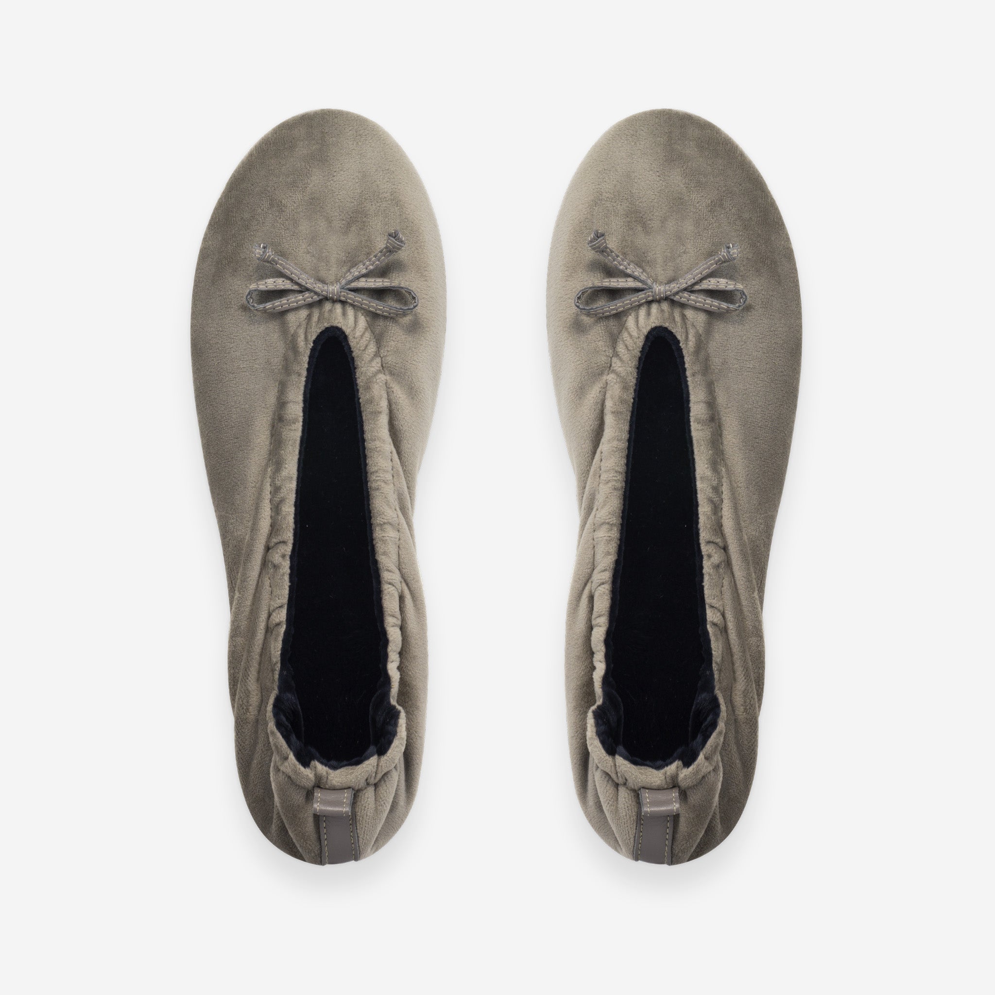 Ballerines d'intérieur en velours-CF0141 Ballerines d'interieur femme Glove Story Taupe S (35/36) 