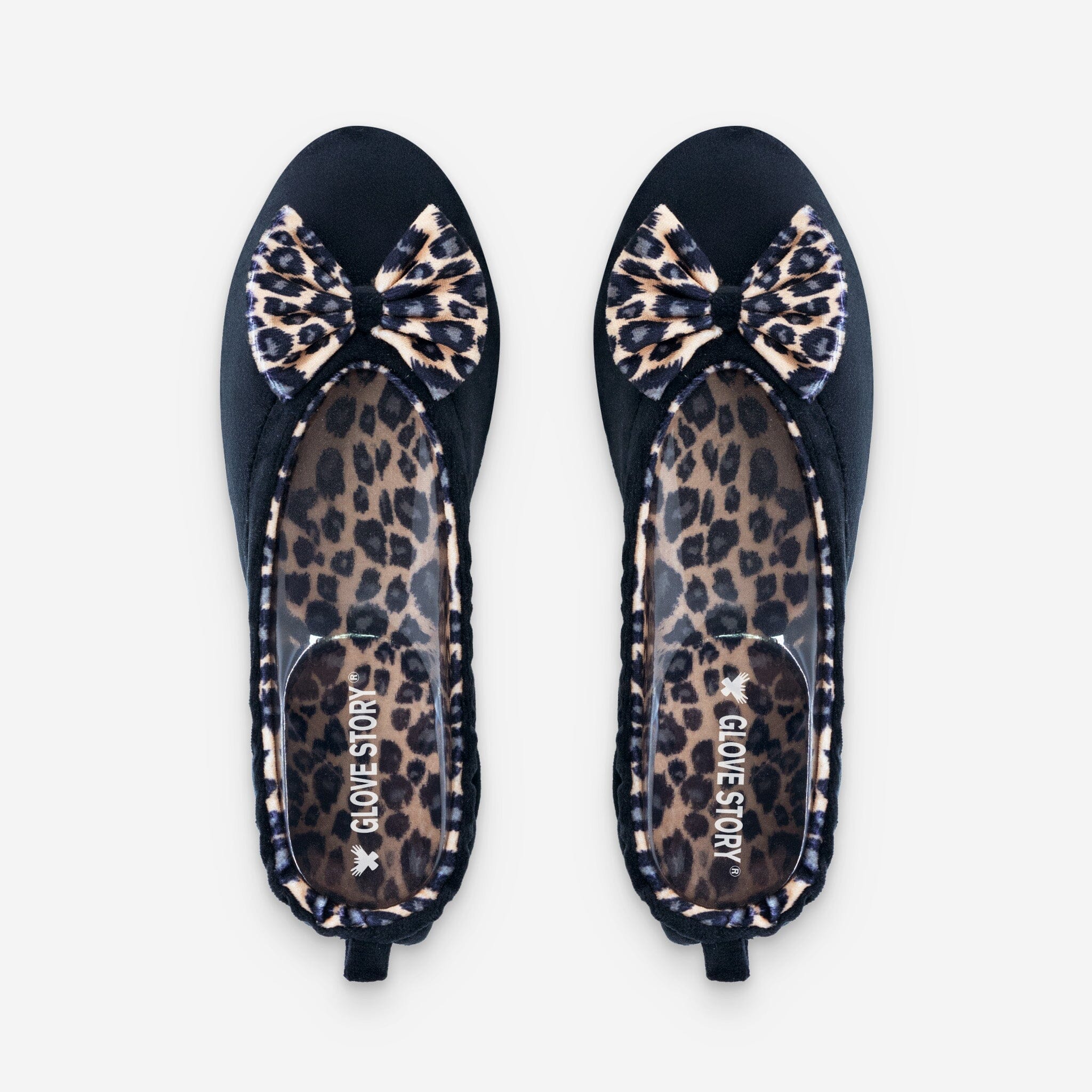 Ballerines d'intérieur en velours-CF0148 Ballerines d'interieur femme Glove Story 