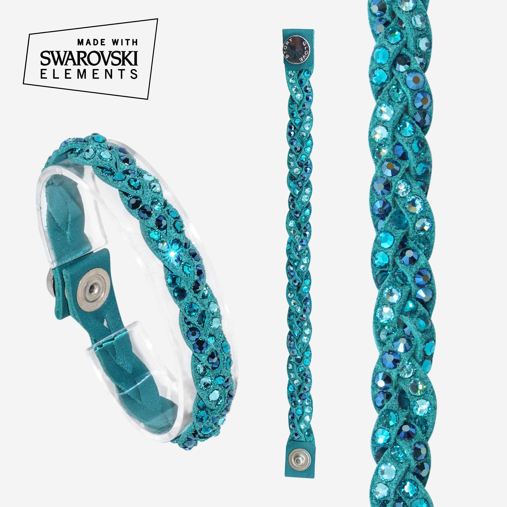 Bracciale Donna In Pelle Intrecciato Portafortuna - Nodo Vajra Tibetano - Regolabile 15-30 Cm - Regalo Con Sacchetto Di Velluto