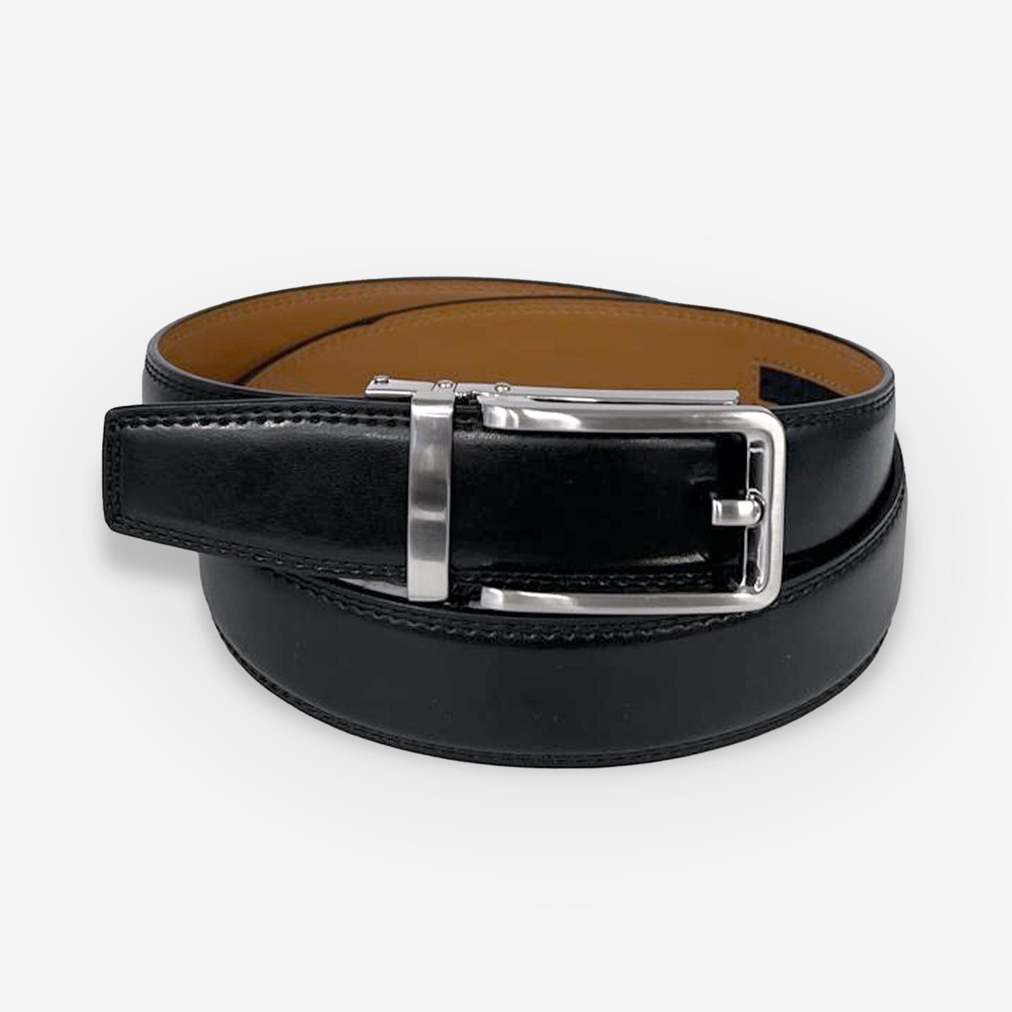 Ceinture AUTOMATIQUE cuir de vachette homme-Largeur 35mm-CT081 Ceintures homme Glove Story Noir 95/110 - 35 