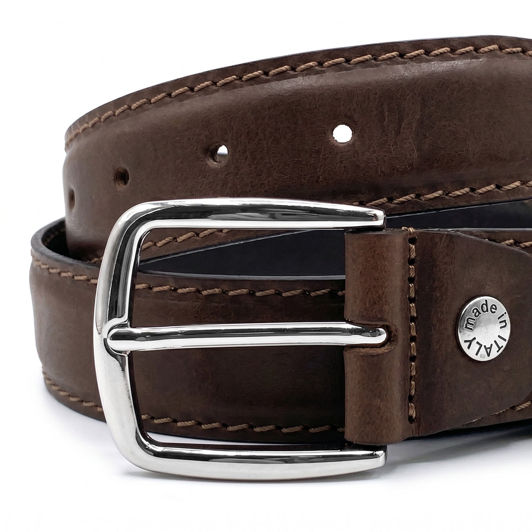 Ceinture cuir de vachette homme-Largeur 35mm-CT047 Ceintures homme Glove Story 