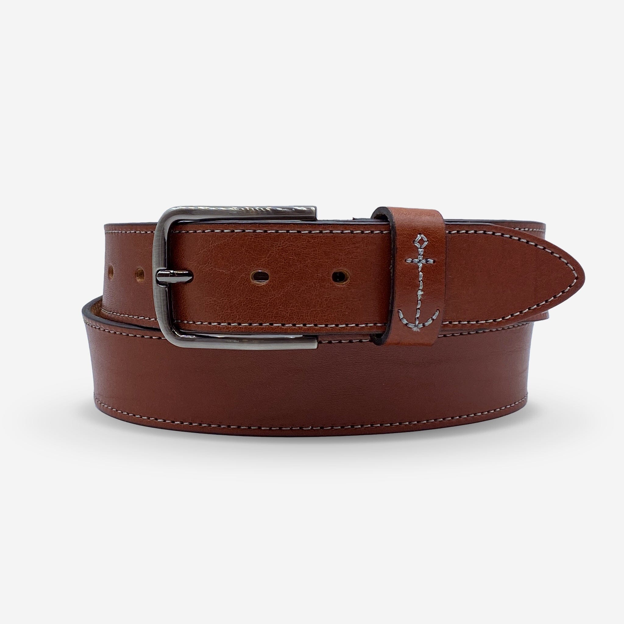 Ceinture cuir vachette homme-Largeur 35mm-CT064 Ceinture Glove Story TABACCO .095/110 - 35 