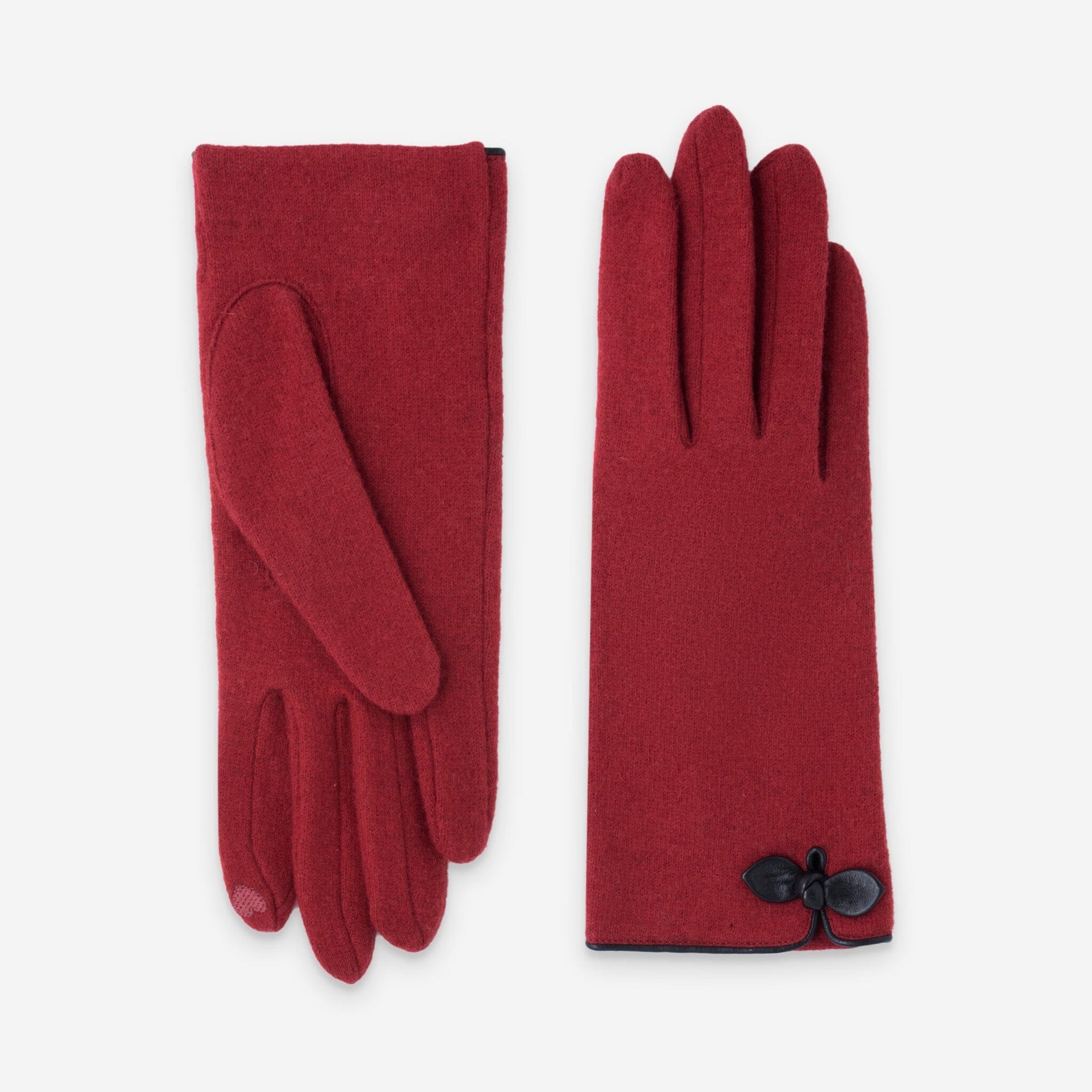 Handschuhe 80% Wolle 20% Nylon - Touchscreen - 31091NF