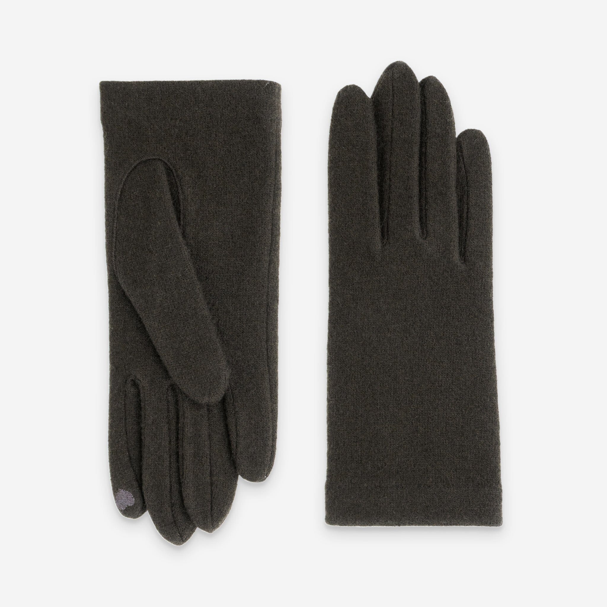 Gants 80% laine 20% nylon-Tactile-31094NF Gants laine femme Glove Story Choco TU 
