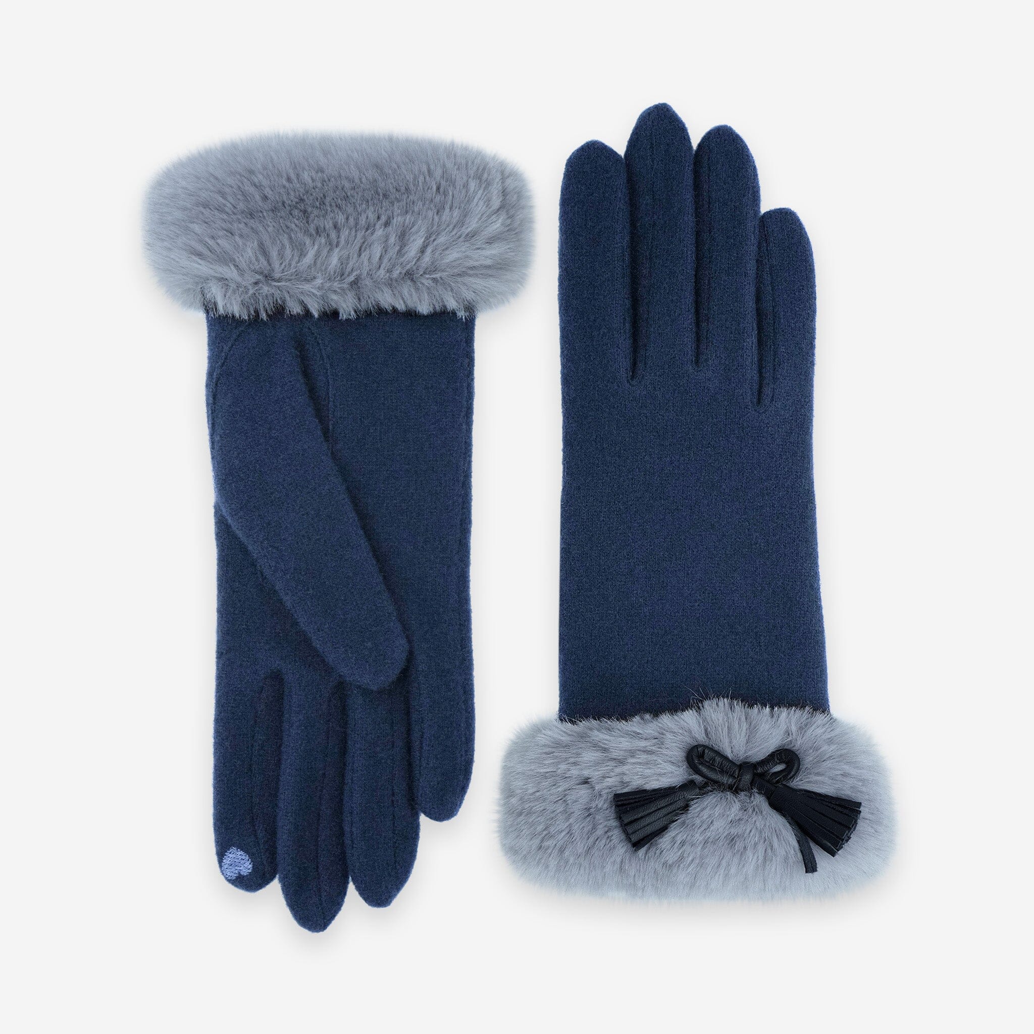 Gants 80% laine 20% nylon-Tactile-31168NF Gants laine femme Glove Story Deep Blue TU 