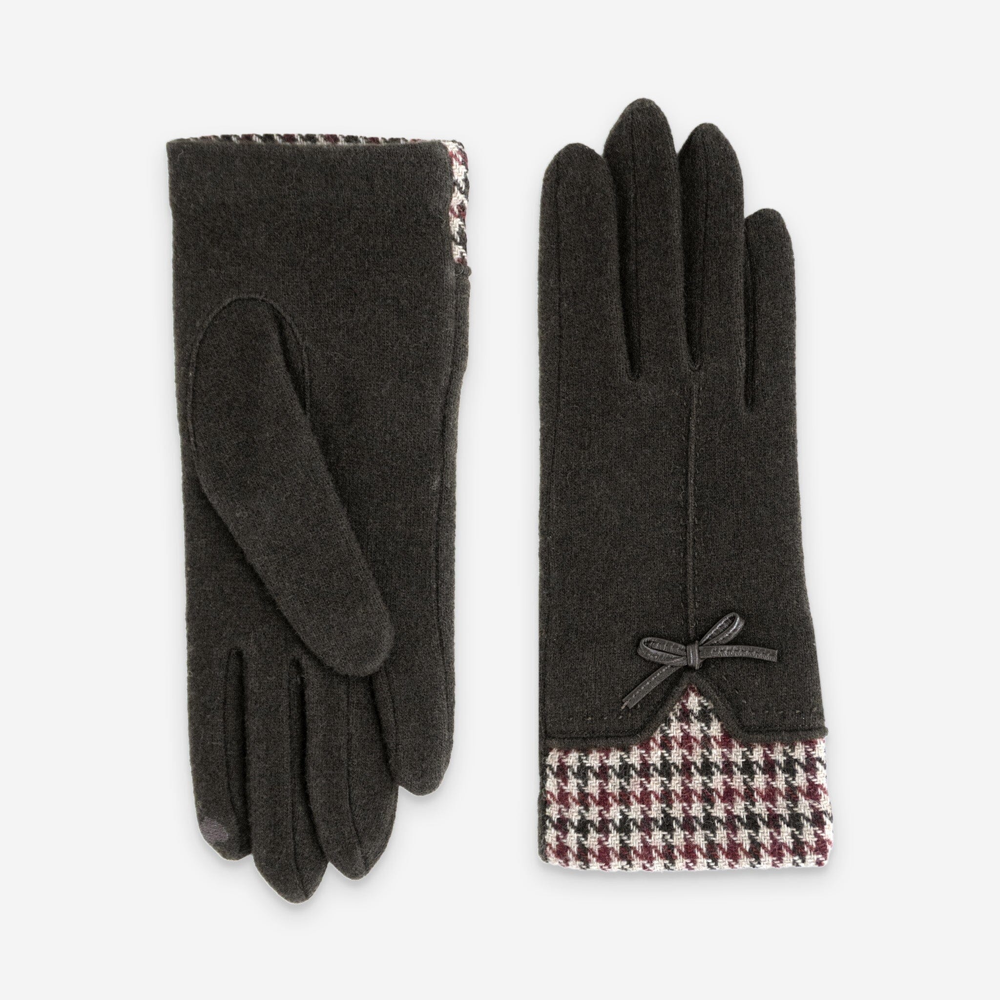 Gants 80% laine 20% nylon-Tactile-31174NF Gants laine femme Glove Story Choco TU 