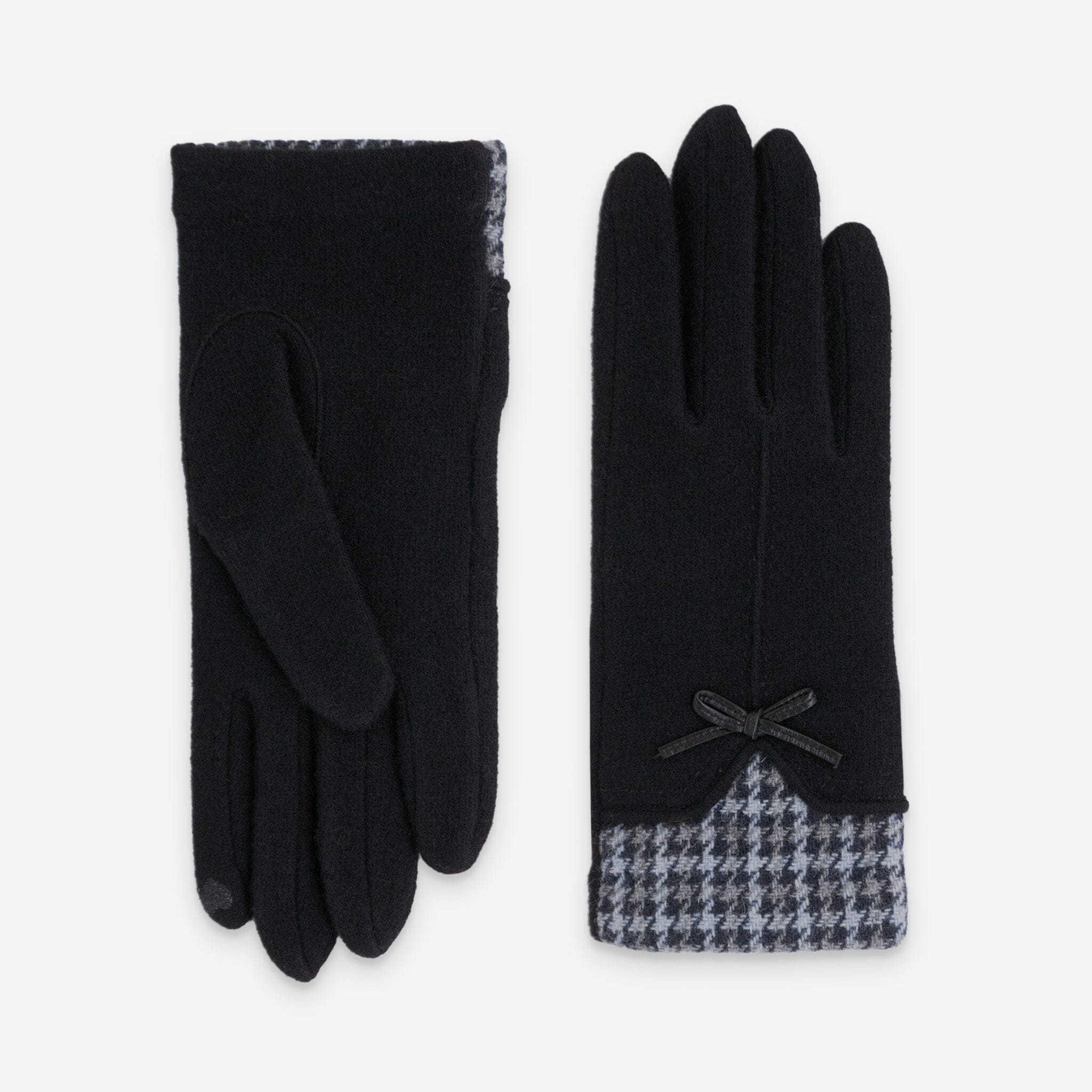 Gants 80% laine 20% nylon-Tactile-31174NF Gants laine femme Glove Story Noir TU 