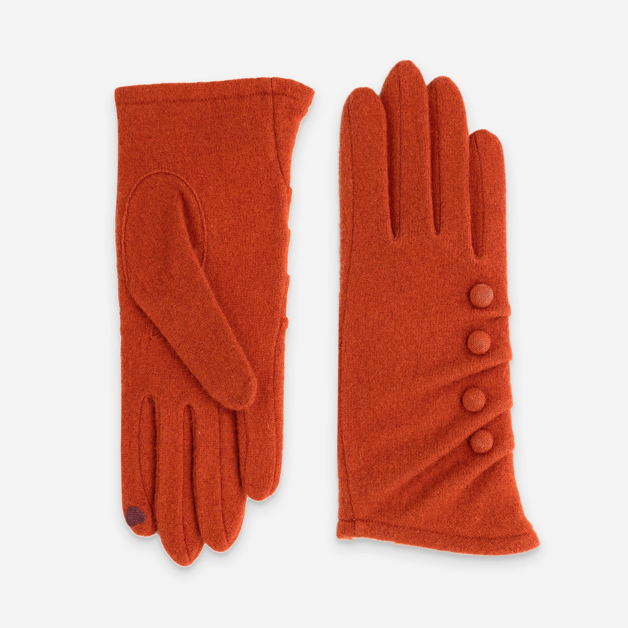 Gants 80% laine 20% nylon-Tactile-31175NF Gants laine femme Glove Story Orange TU 