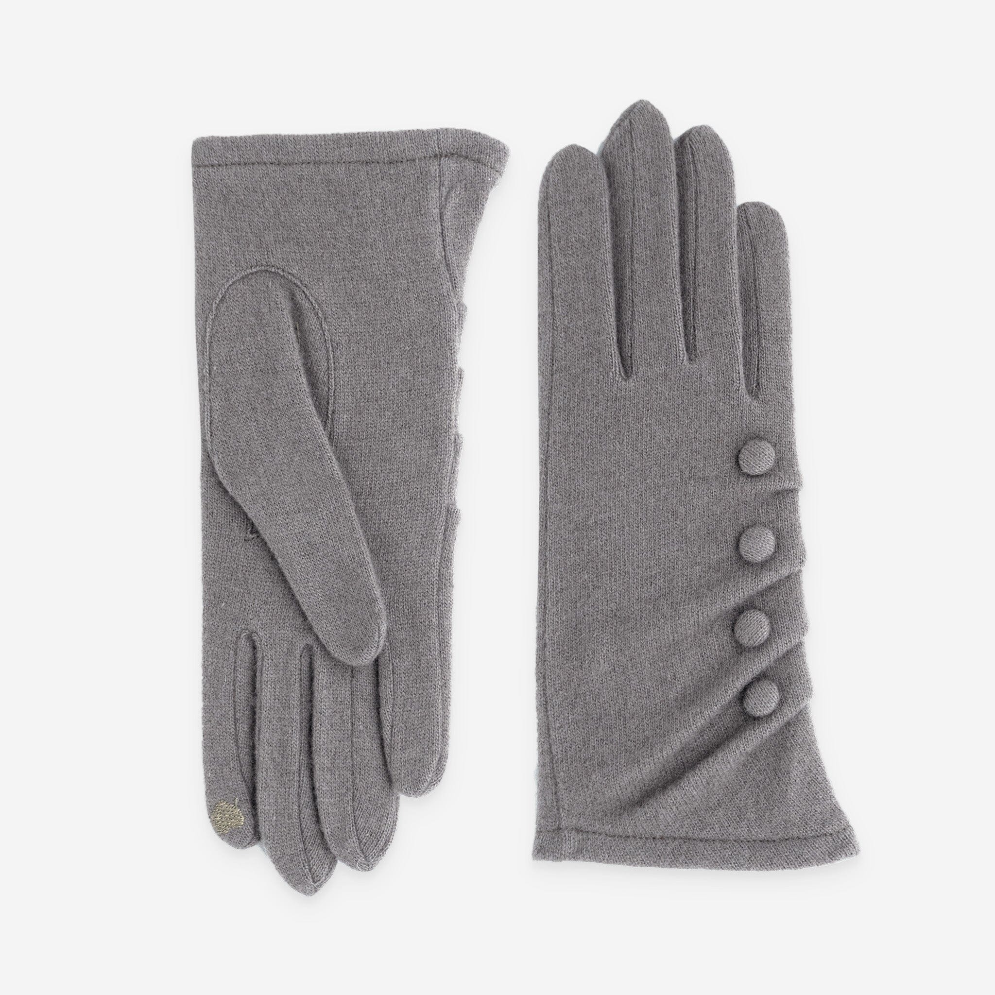 Gants 80% laine 20% nylon-Tactile-31175NF Gants laine femme Glove Story Taupe TU 
