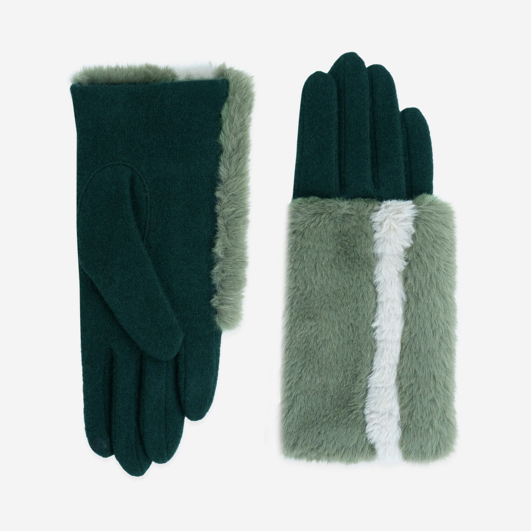 Gants 80% laine 20% nylon-Tactile-31187NF Gants laine femme Glove Story Pine TU 