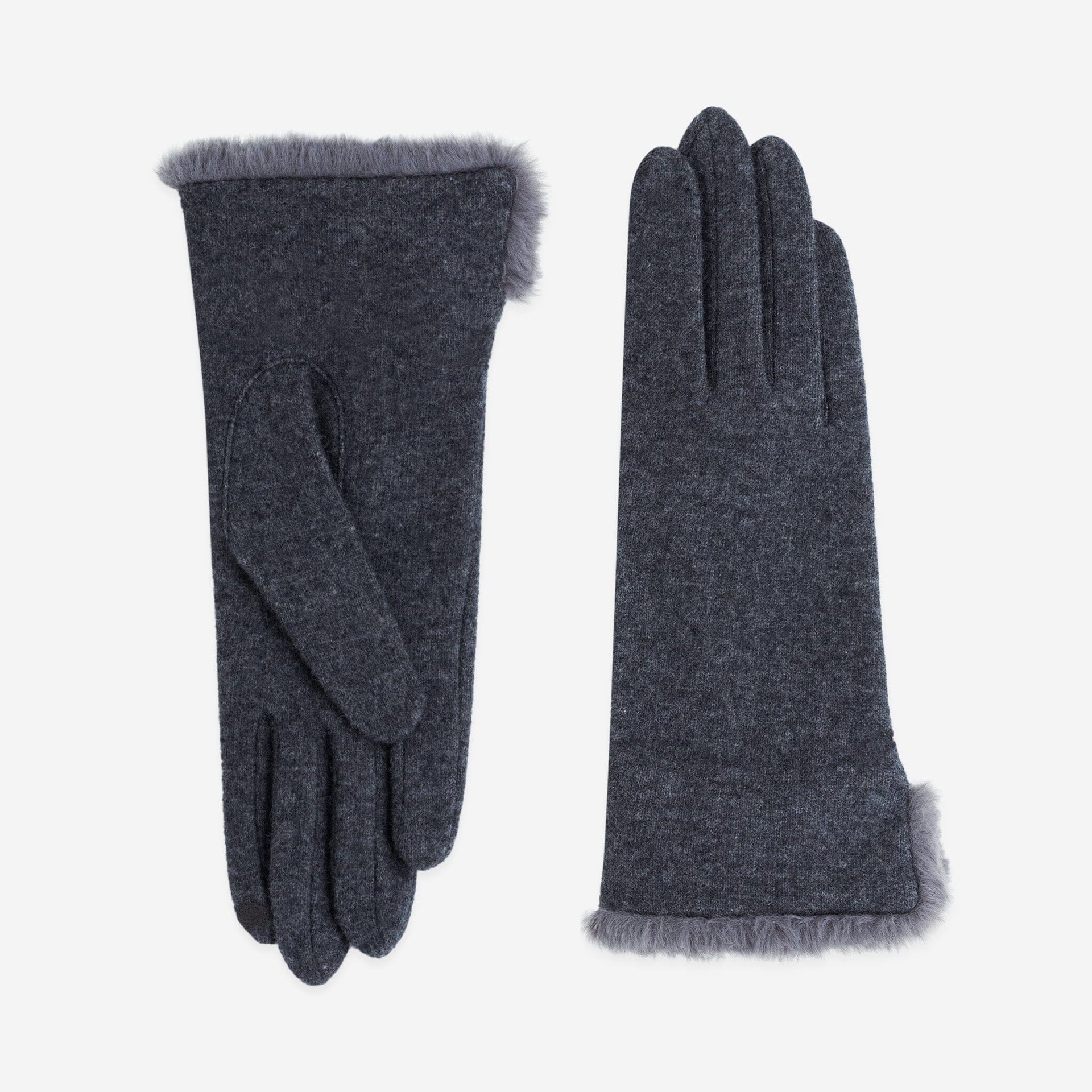 Handschuhe aus 80 % Wolle und 20 % Nylon – Touchscreen-fähig – Modell