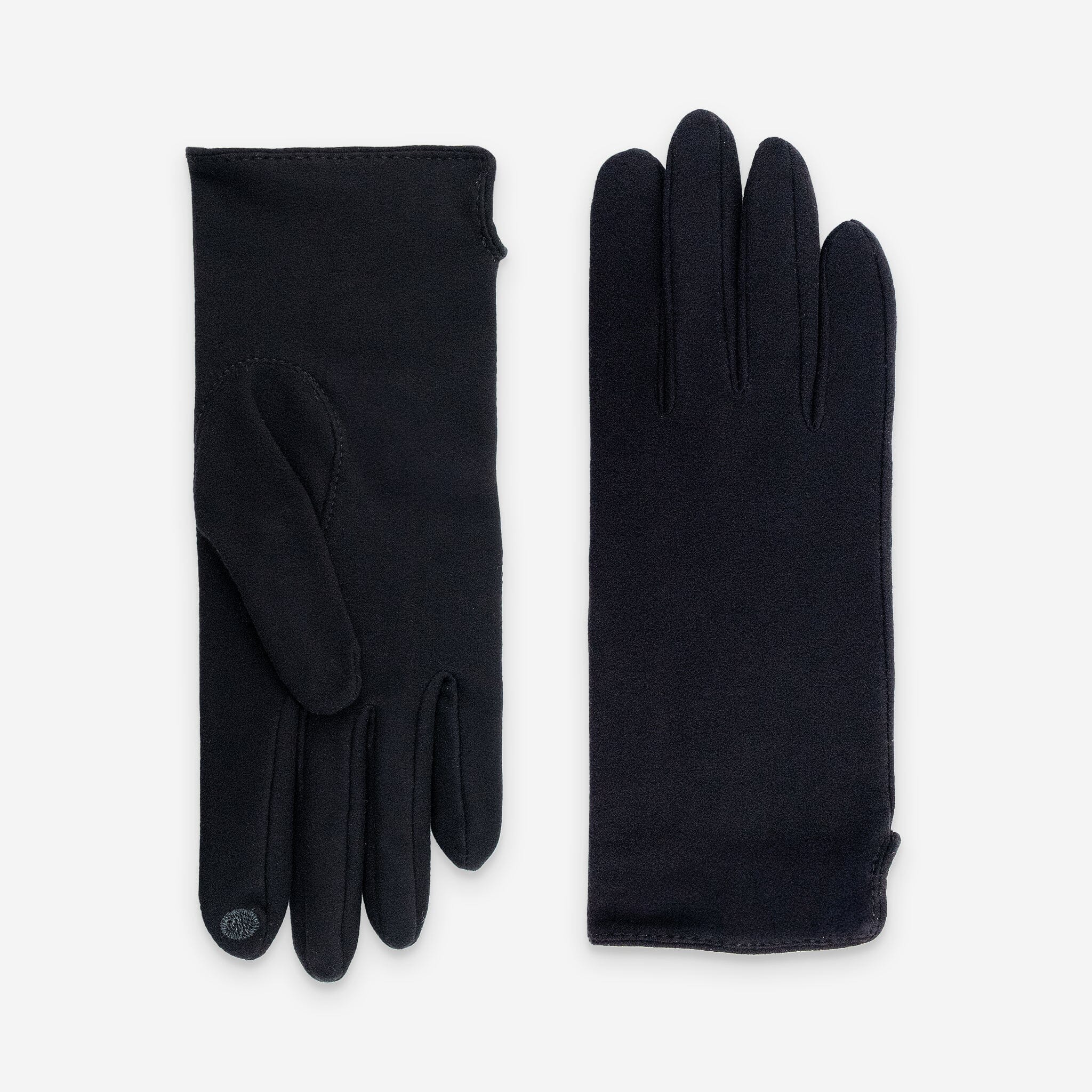 Gants antibactérien femme-87% Polyester-13% Spandex-Tactile-Silver Clear Gants antibacteriens Glove Story Noir TU 