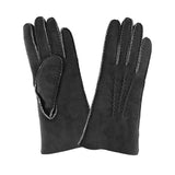 Gants cuir-100% curly-mouton retourné-21154CU Gant Glove Story Noir 6.5 