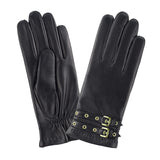 Gants cuir agneau-100% cachemire-21549CA Gants Glove Story Noir 6.5 
