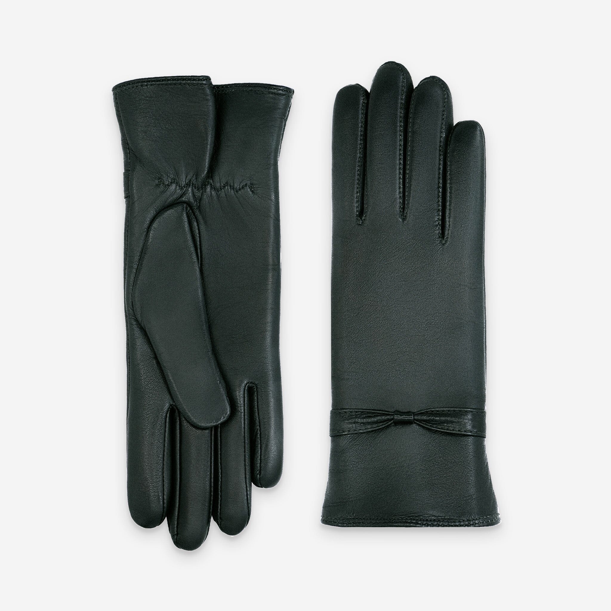 Gants cuir agneau-100% cachemire-21555CA Gants cuir femme prestige Glove Story Pine 6.5 