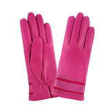 Gants cuir agneau-100% laine-53092TR Gloves & Mittens Glove Story Fuschia 6.5 