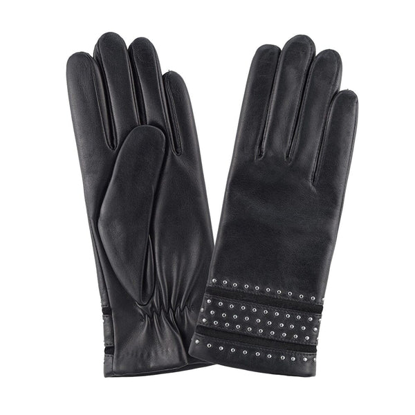 Gants cuir agneau-100% laine-53092TR Gloves & Mittens Glove Story Noir 6.5 