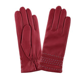 Gants cuir agneau-100% laine-53092TR Gloves & Mittens Glove Story Rouge 6.5 