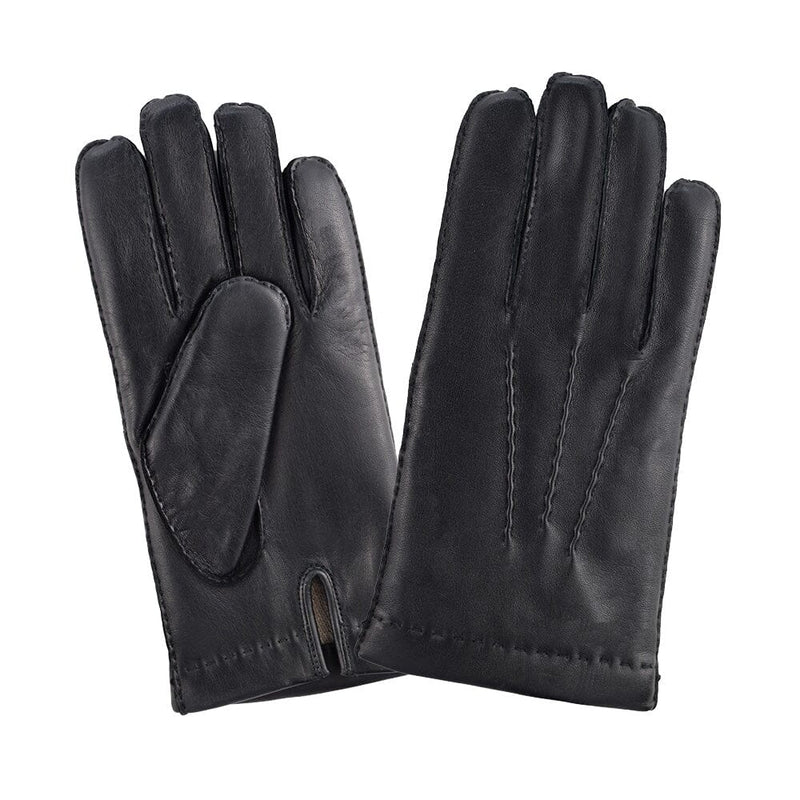 Gants cuir agneau-100% laine-70416TR Gant Glove Story Noir 8 