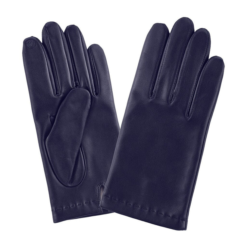 Gants cuir agneau-100% soie-22030SN Gant Glove Story Deep Blue 7.5 