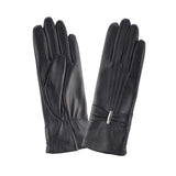 Gants cuir agneau-100% soie-53084SN Gloves & Mittens Glove Story Noir 6.5 
