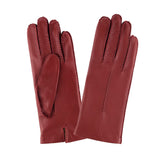 Gants cuir agneau-100% soie-53087SN Gloves & Mittens Glove Story Rouge 6.5 