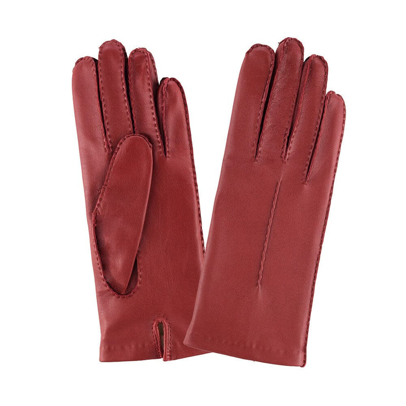 Gants cuir agneau-100% soie-53087SN Gloves & Mittens Glove Story Sunset red 6.5 