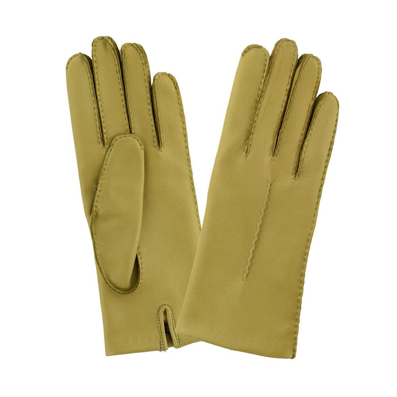 Gants cuir agneau-100% soie-53087SN Gloves & Mittens Glove Story Vert 6.5 