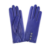 Gants cuir agneau-100% soie-53091SN Gloves & Mittens Glove Story Vip Bleu 6.5 
