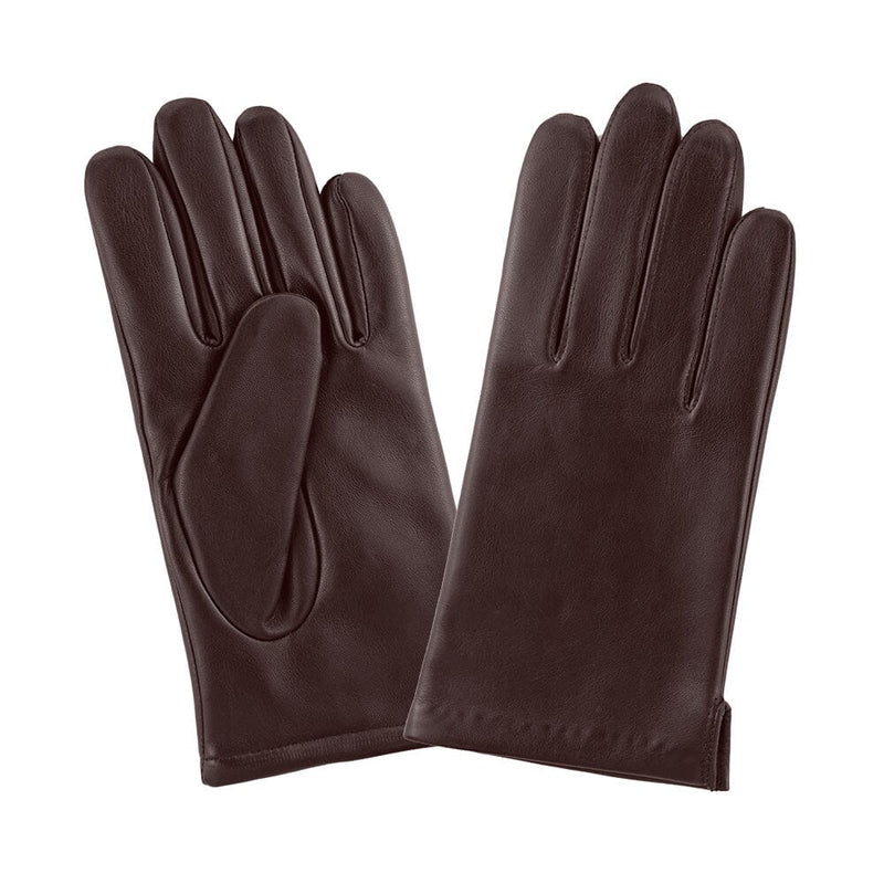 Gants cuir agneau-100% soie-62007SN Gant Glove Story Brun 7.5 