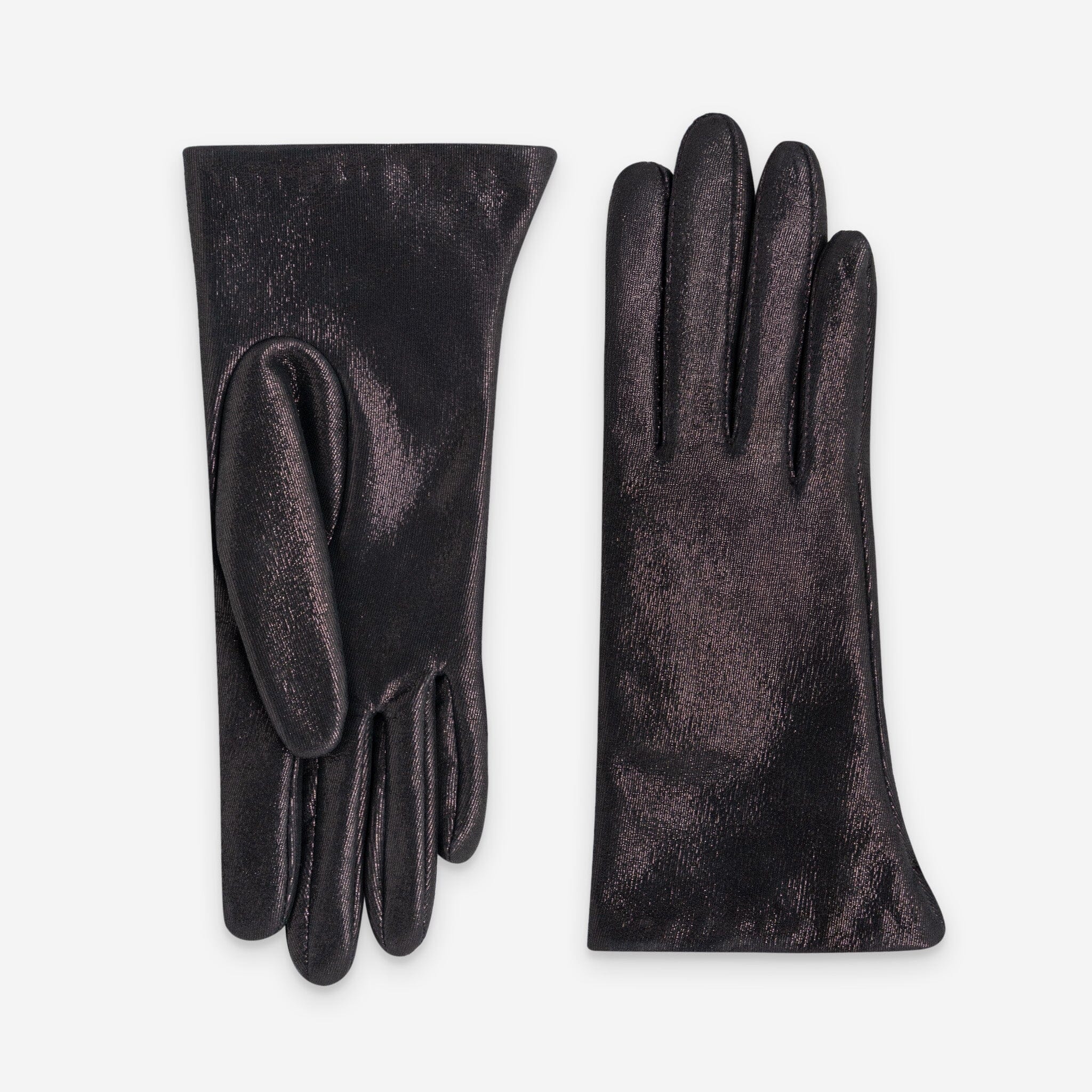Gants cuir agneau-100% soie-99SP-53218ST Gants cuir femme prestige Glove Story Bordeaux 6.5 