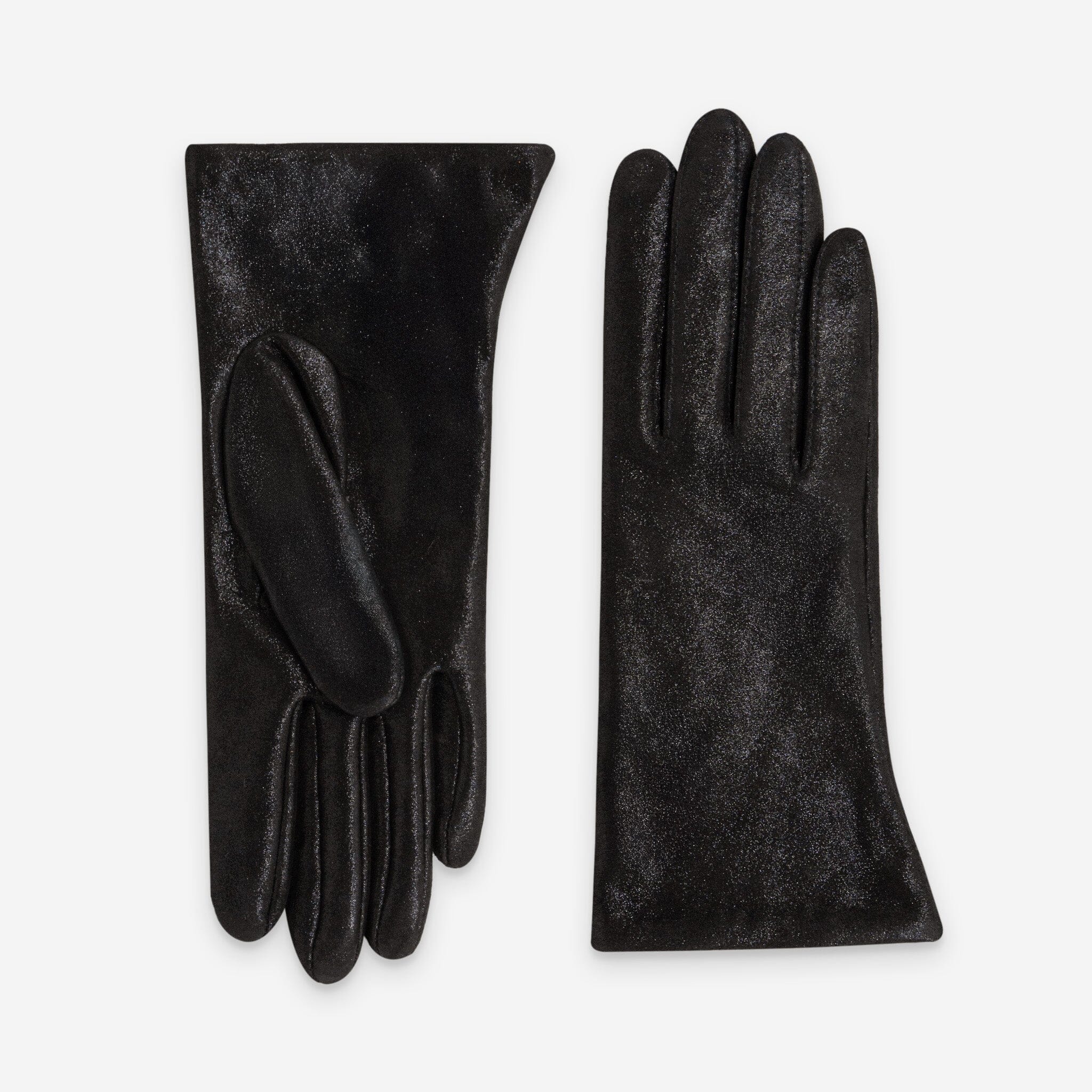 Gants cuir agneau-100% soie-99SP-53218ST Gants cuir femme prestige Glove Story Choco 6.5 