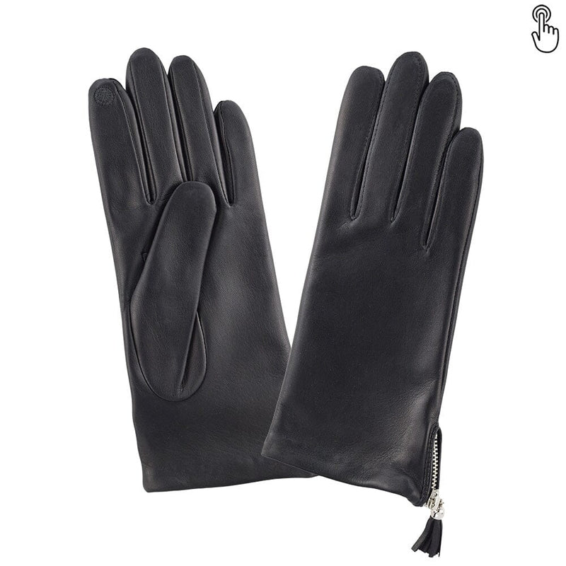 Gants cuir agneau-100% soie-Tactile-21476SN Gant Glove Story Noir 6.5 